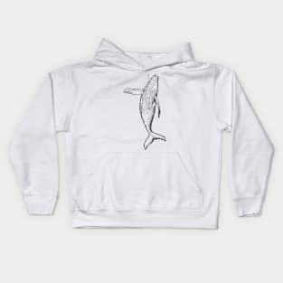 Playful And The Whale Kids Hoodie